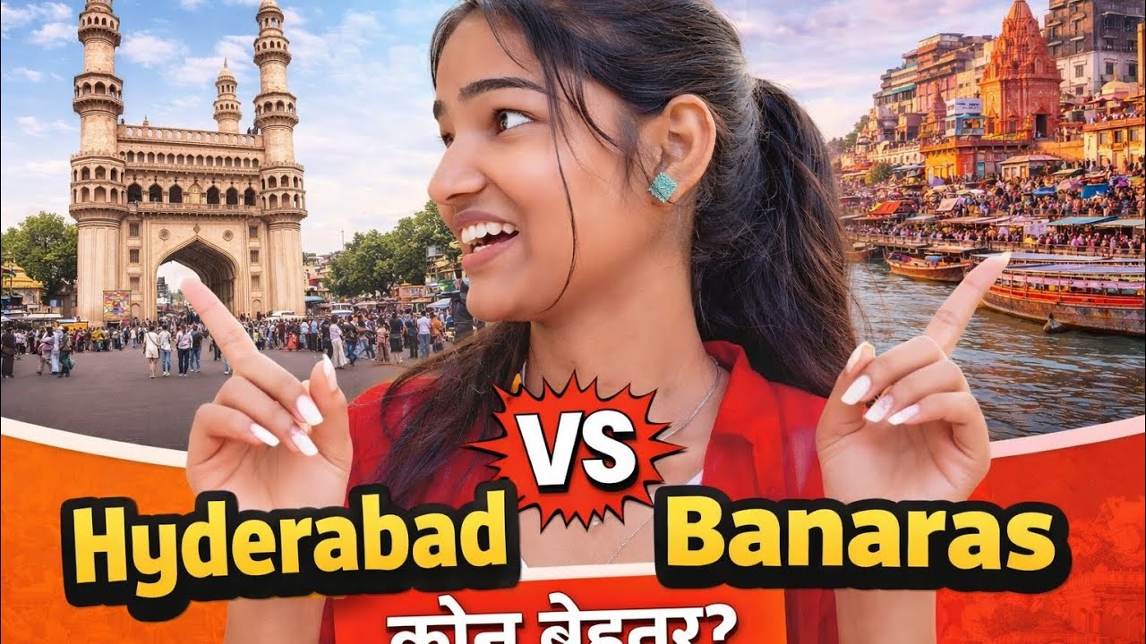 Hyderabad vs banaras .  Dil Hyderabad Mein Ya Banaras Mein? 💔❤️