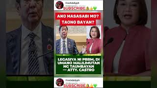 #apolakay #imeldamarcos #bongbongmarcos #sandromarcos #indaysara #prrd #bbm #saraduterte #shorts #yt