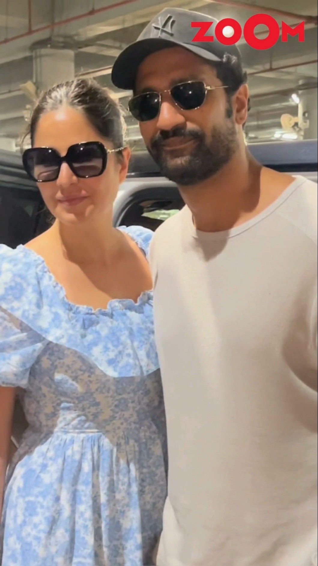 Vicky Kaushal \u0026 Katrina Kaif WAIT \u0026 pose for paps before getting inside their car ? #shorts #vicky