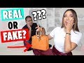 FAKE vs REAL Designer Bags - Can YOU Spot The Fakes? | Mar
