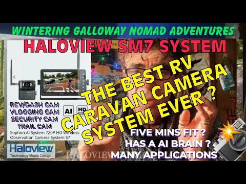 NEW ! HALOVIEW THE BEST VANCAM SYSTEM EVER SM7 Artificial Intelegence Sophon Rev/Dash Trail/Vlogging