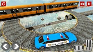 Police limo car stunts GT Racing - Ramp car stunt android games | Police ramp car driving games | screenshot 5