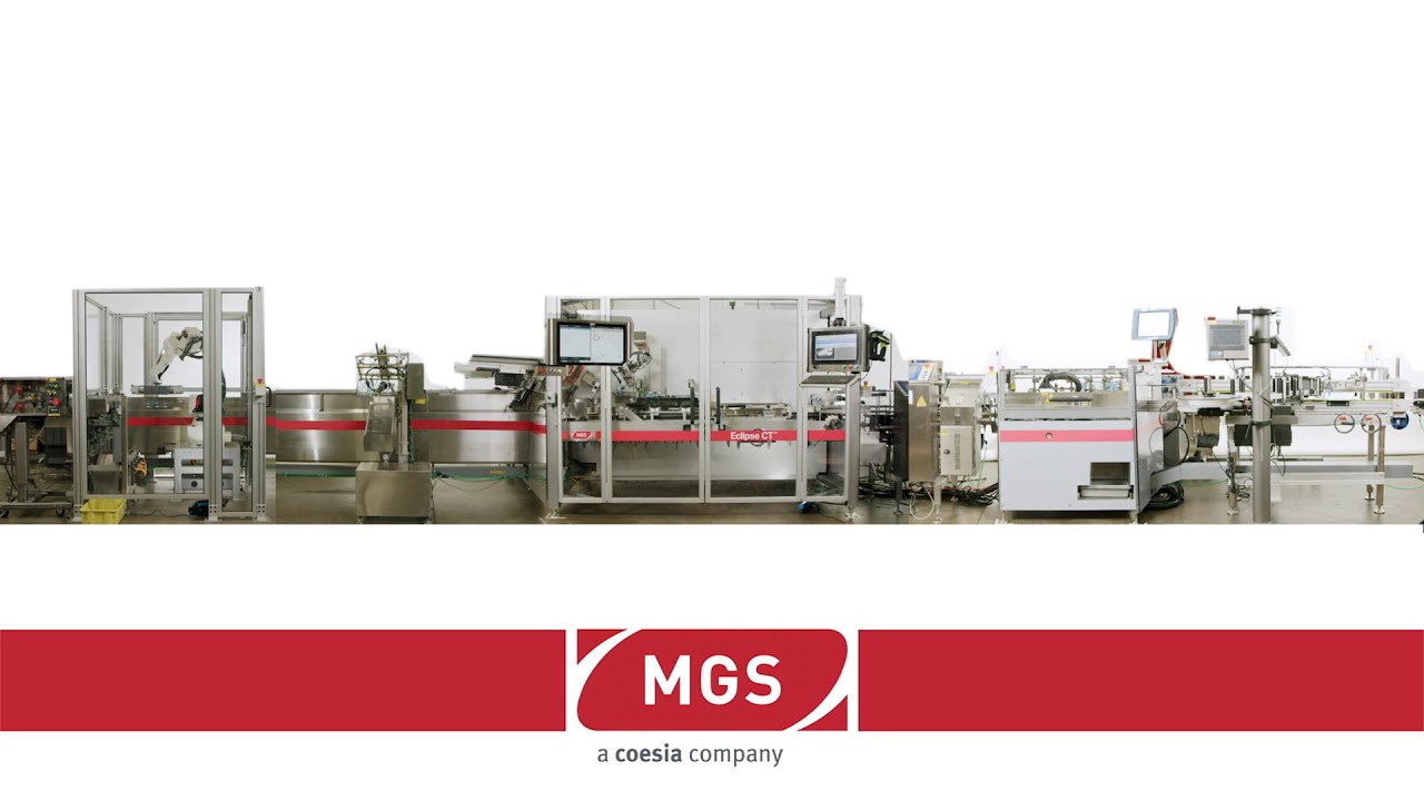 MGS Eclipse CT with Specialized Infeed for Pharmaceutical Pouch ...