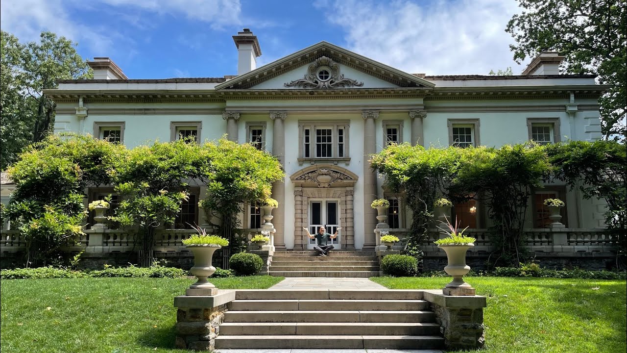 Tour of the Liriodendron Mansion in Bel Air Maryland YouTube