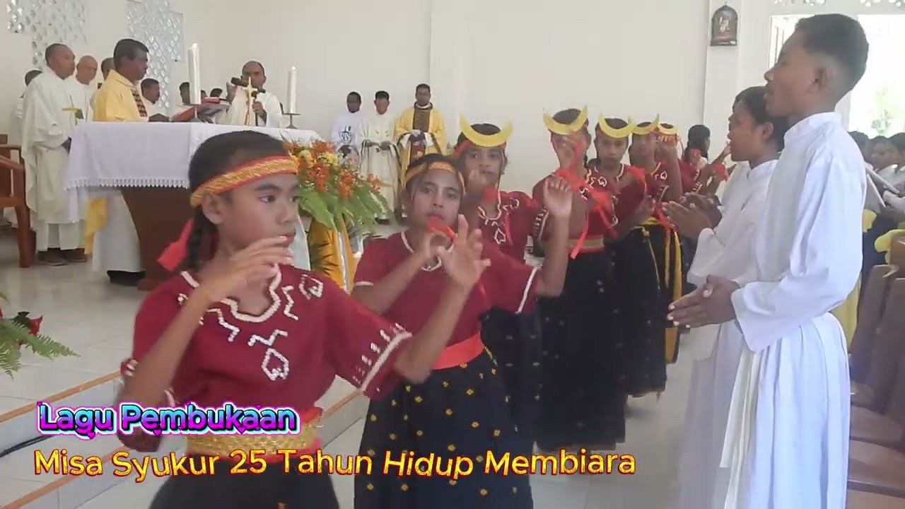 Lagu Pembukaan Misa Syukur 25 Tahun Hidup Membiara (24/10/2025)