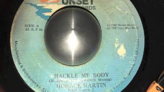 Horace Martin   Hackle Me Body   1987