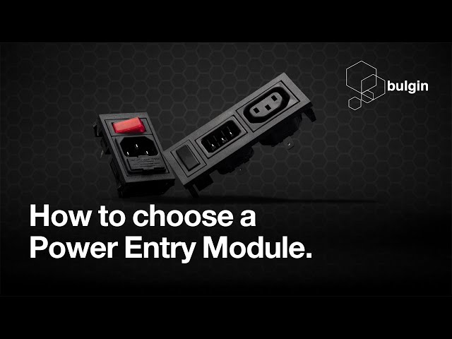 Power Entry Module PE0S0DBX0 AC – 10A Dual Fuse Horizontal Mount, Part ...