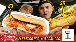 Checkers & Rally's $3 Chili Dog vs. Lola's Coney Island's $6 Coney Dog