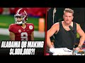 Pat McAfee Reacts: Alabama QB Has Almost $1 Million In Endorsements