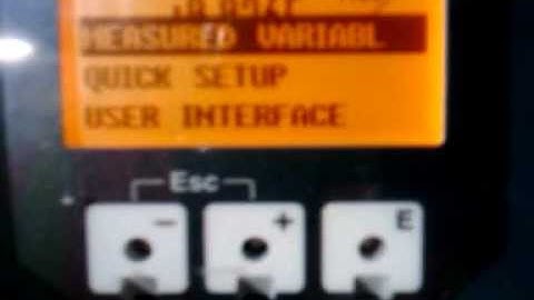 Endress Hauser ProMag 53 Display error