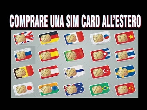 Video: Come Acquistare Una Carta SIM