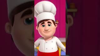 Homem De Muffin Vídeo De Animação #Shorts #Cartoon #MuffinMan #Video #Kids