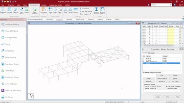 11 Staad Pro CE   Assigning Section Properties using the Sections Database