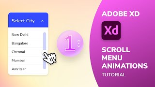 Scroll Menu Animations in Adobe Xd | Scroll Groups | Design Weekly