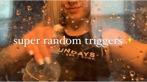 Fast & Aggressive ASMR Random: Camera Tapping, Table Scratching, Invisible Triggers, Liquids ➕