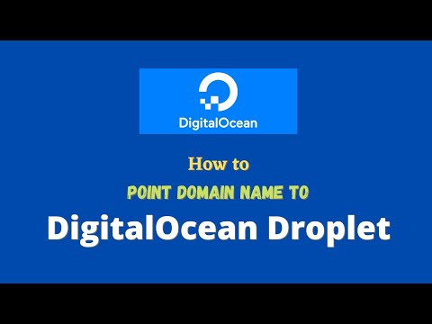 Connect Domain Name to DigitalOcean Droplet. DIgitalOcean DNS server HOW-TO