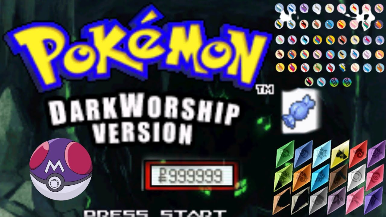 All Cheat Codes for Pokémon Dark Worship 2023 - master ball rare