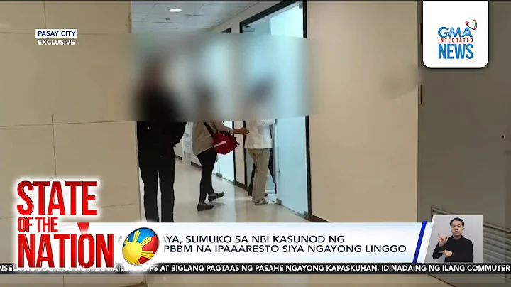 Sarah Discaya surrenders to NBI | SONA
