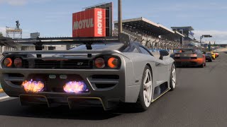 Hitting 250mph in the 1200hp Saleen S7 LM at Le Mans! (Forza Motorsport)