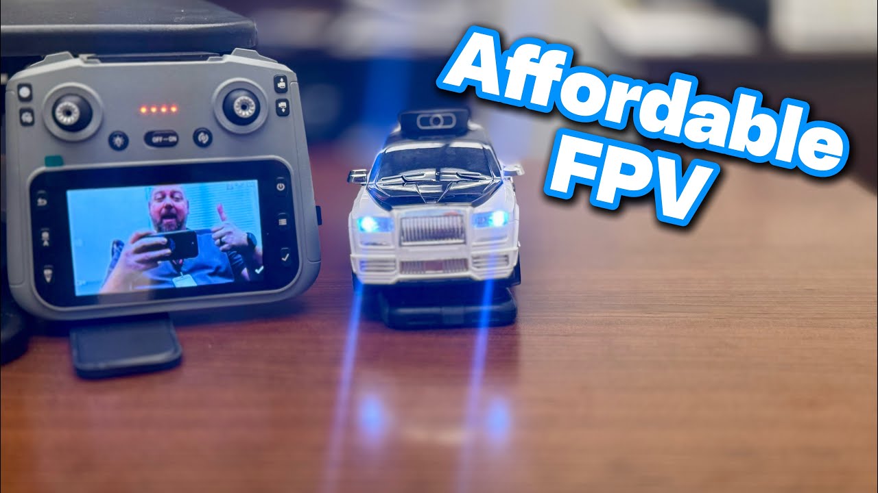 FPV с радиоуправляемого Rolls Royce Phantom