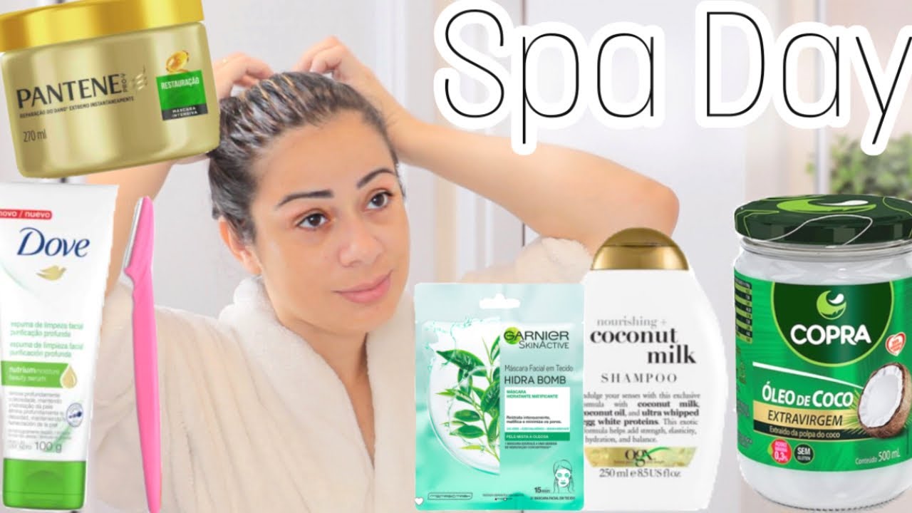 SPA DAY EM CASA | CABELO, PELE E MÃOS self care