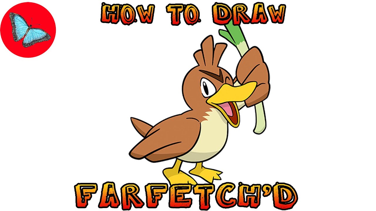 Learn How to Draw Farfetch'd from Pokemon GO (Pokemon GO) Step by Step :  Drawing Tutorials