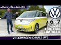 Prueba Volkswagen ID BUZZ 7 plazas . + Batalla , + Baterría y hasta 7 Plazas reales.