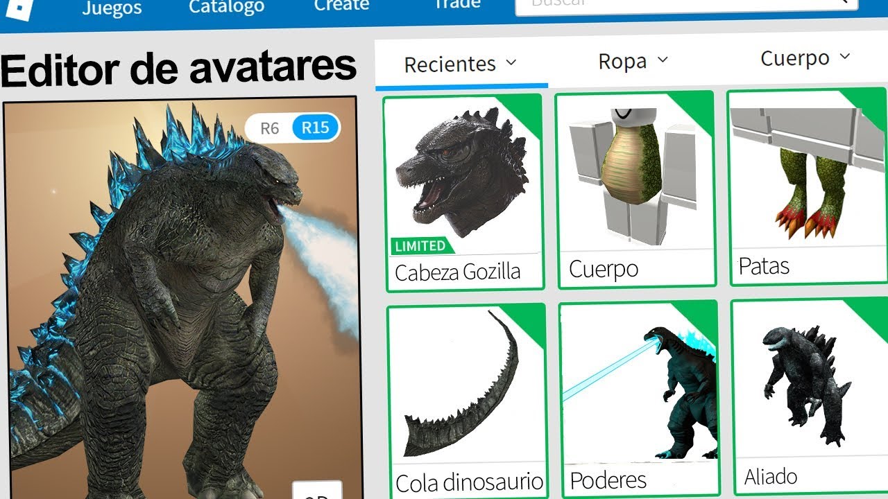 Creamos El Perfil De Godzilla En Roblox Rovi23 Roblox Youtube - creamos el perfil de vegeta en roblox rovi23 roblox youtube