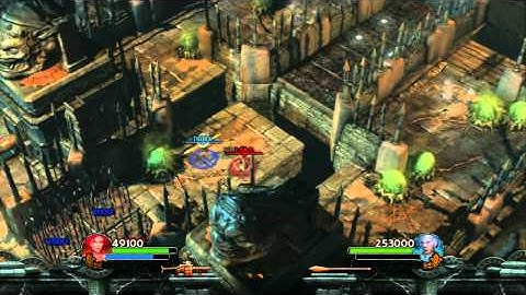 Lara Croft and the Guardian of Light (PS3) - Toxic Swamp, pt. 3 (2P with Joe) (10/29/10)