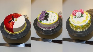 Satisfying Cake Icing Video |Smooth Frosting Techniques 