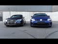 Машины клоны, VW Golf 7R vs Audi S3 8V, сравнение и тюнинг