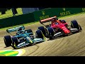 Racing 2022 Formula 1 Cars at Silverstone! - A Glimpse Into The Future?