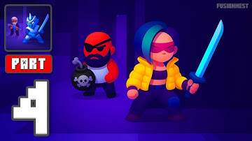 Stealth Master: Assassin Ninja - Gameplay Walkthrough Part 4 - Saving Hostages (iOS, Android)