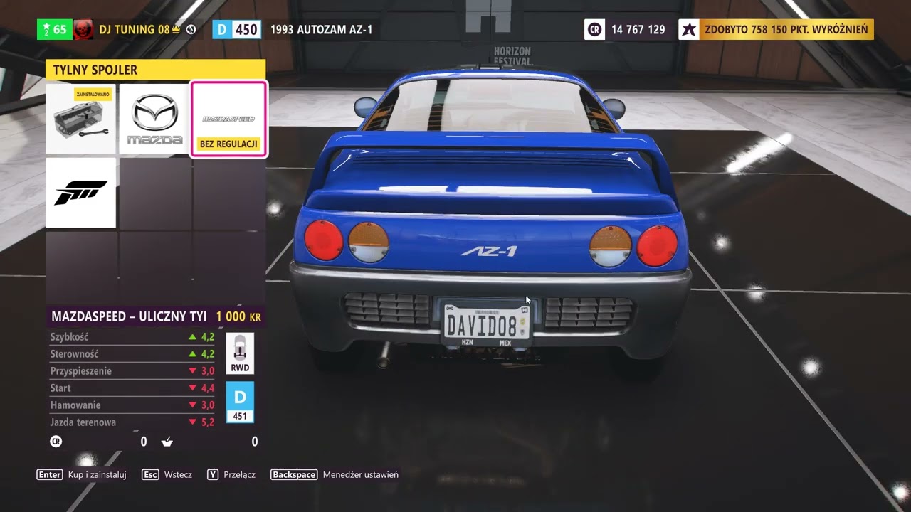 Forza Horizon 5 - Autozam AZ-1 1993 - showcase - YouTube