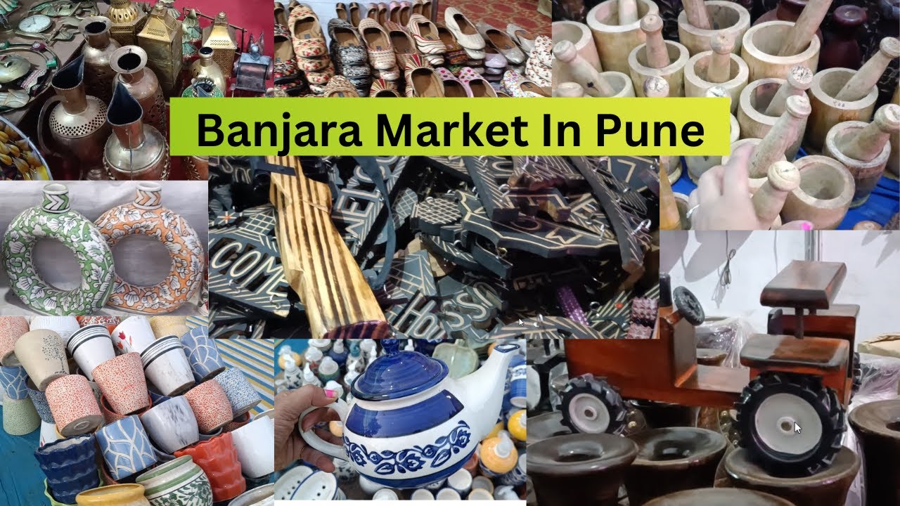 Banjara Market in pune Ceramic Shop in PUNECeramic Shopping I Indian