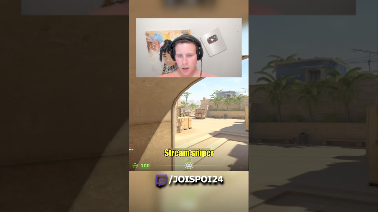 ACE VS A STREAM SNIPER 📈 