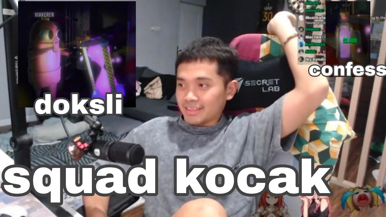 bang al main bareng squad kocak, hourglass doksli asli, dan love potion