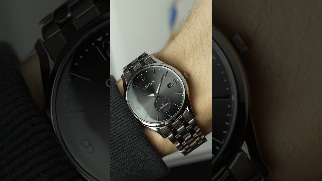 CITIZEN Eco Drive Cronografo Orologio Solare Combinazione Bracciale Uomo