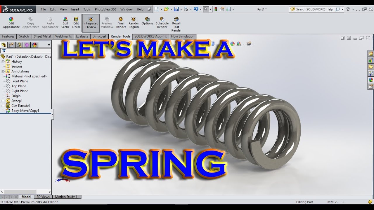 solidworks spring download