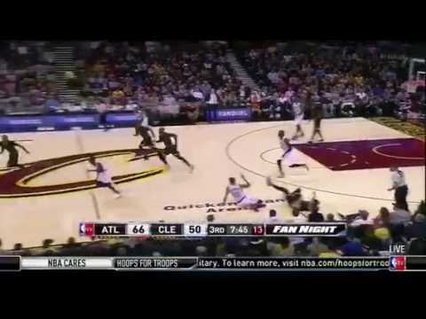 Love w/ the steal to Kyrie, between the legs to LeBron. AND1!