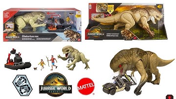 Every Mattel Jurassic World Rebirth Distortus Rex Figures!!