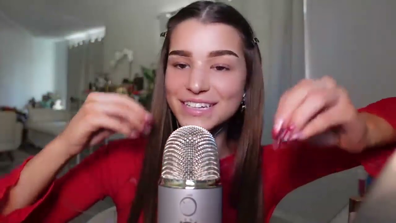 Brooke Monk! Brooke Monk tries ASMR get ready with me