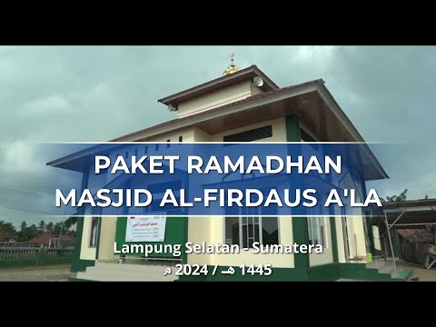 Paket Sembako Ramadhan untuk Jamaah Masjid Firdaus A'la Paket Sembako Ramadhan untuk Jamaah Masjid Firdaus A'la