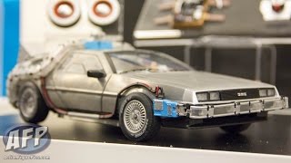Toy Fair 2015 - Mattel Hot Wheels Elite Back to the Future DeLorean - AFP fly-by