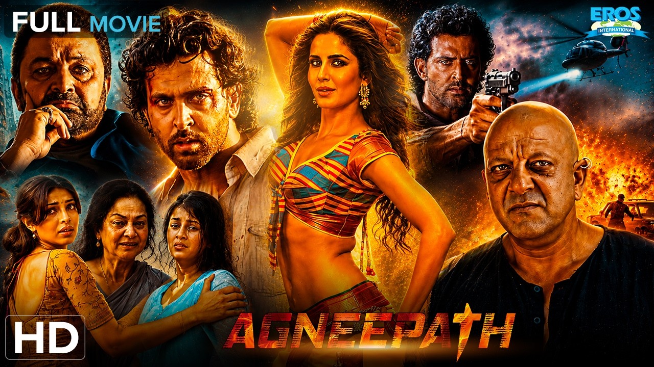 Agneepath | अग्निपथ | Hrithik Roshan & Priyanka Chopra | Full Hindi Movie 🔥 | Bollywood Action Drama