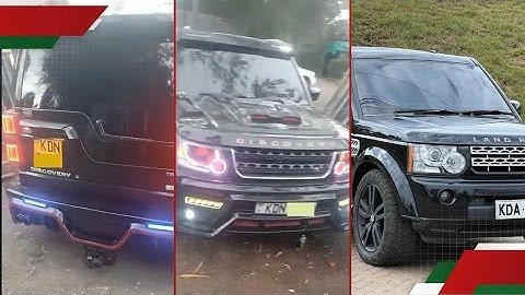 Kenyan's Wild Land Rover Discovery Makeover Sparks Outrage | Is This a Pimped Ride or a Disaster?