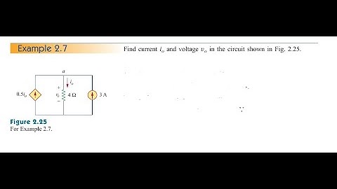 Example 2.7 | Sadiku 4th Edition | Electrical Circuits | বাংলা