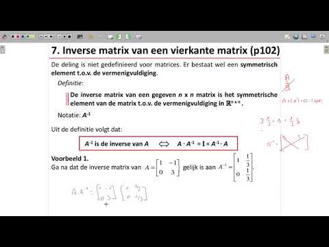 Video: Hebben alleen vierkante matrices inverse?