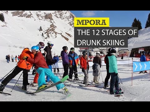The 12 Stages Of Hang-glidernk Skiing