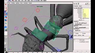 Animating Creatures in Maya Insects Part 1. Autodesk Maya